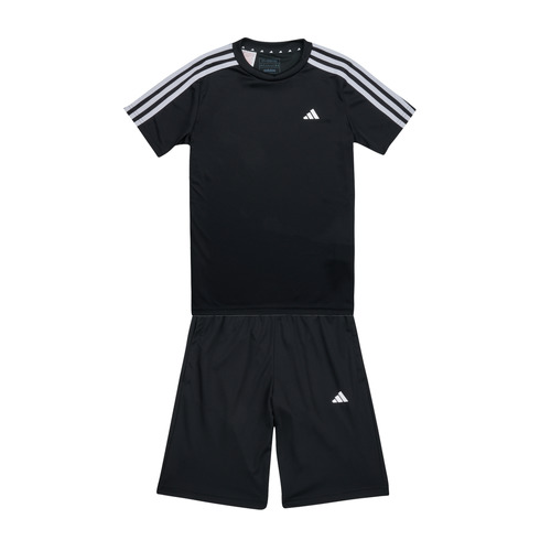 Odjeća Djeca Dvodijelne trenirke Adidas Sportswear TR-ES 3S TSET Crna