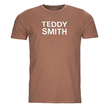 Odjeća Muškarci
 Majice kratkih rukava Teddy Smith TICLASS BASIC MC Smeđa