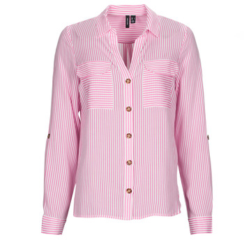 Odjeća Žene
 Košulje i bluze Vero Moda VMBUMPY L/S SHIRT NEW NOOS Ružičasta