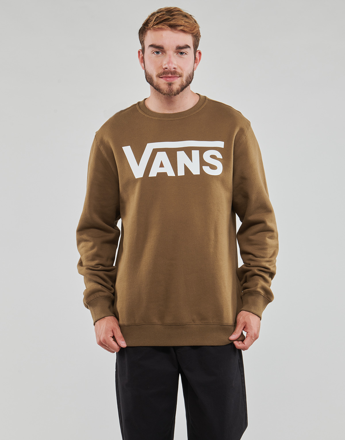 Odjeća Muškarci
 Sportske majice Vans MN VANS CLASSIC CREW II Camel