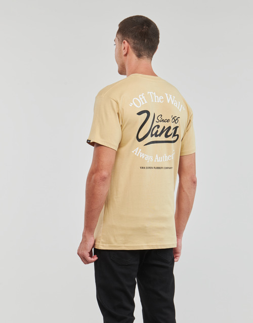 Vans GAS STATION LOGO SS TEE Bež