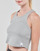 Odjeća Žene
 Majice s naramenicama i majice bez rukava Adidas Sportswear LNG RIB TANK Siva