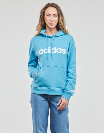 Odjeća Žene
 Sportske majice Adidas Sportswear LIN FT HD Blue