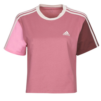 Odjeća Žene
 Majice kratkih rukava Adidas Sportswear 3S CR TOP Bordo / Ružičasta