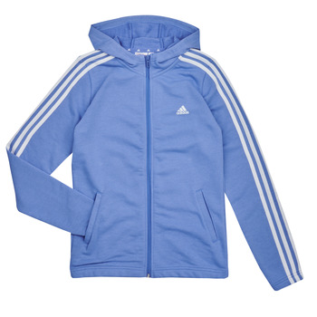 Odjeća Djevojčica Sportske majice Adidas Sportswear ESS 3S FZ HD Plava
