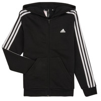 Odjeća Djeca Sportske majice Adidas Sportswear 3S FL FZ HOOD Crna