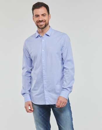 Odjeća Muškarci
 Košulje dugih rukava Armani Exchange 3RZC36 Blue / Nebesko plava