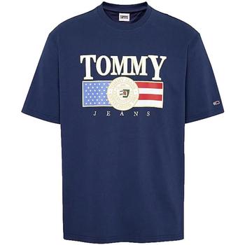 Odjeća Muškarci
 Majice kratkih rukava Tommy Hilfiger  Plava