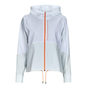 Odjeća Žene
 Vjetrovke Under Armour Woven FZ Jacket Bijela / Siva / Narančasta