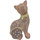 Dom Dekorativni predmeti  Signes Grimalt Mačja Figura Smeđa