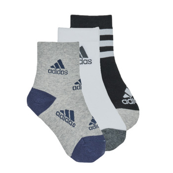 Modni dodaci Djeca Sportske čarape Adidas Sportswear LK SOCKS 3PP Crna / Bijela