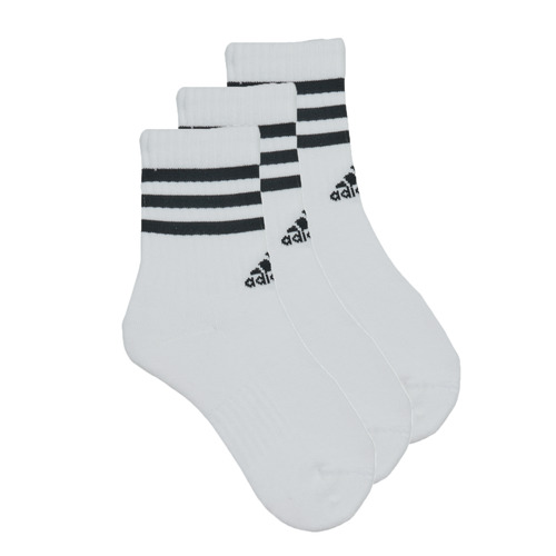Modni dodaci Sportske čarape Adidas Sportswear 3S C SPW CRW 3P Bijela / Crna
