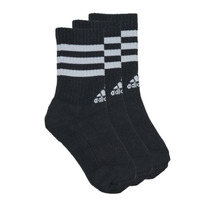 Modni dodaci Sportske čarape Adidas Sportswear 3S C SPW CRW 3P Crna / Bijela
