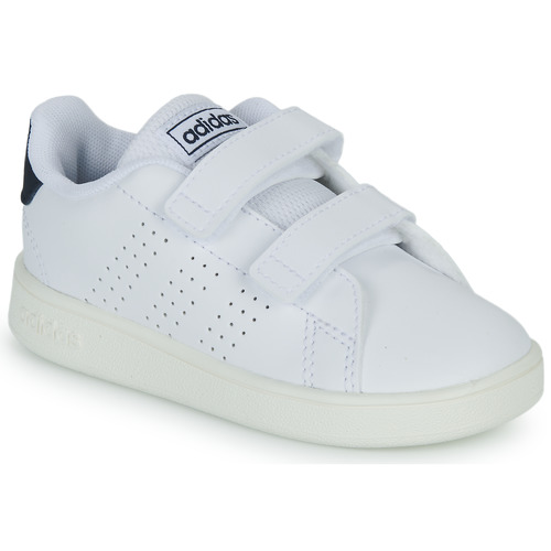 Obuća Djeca Niske tenisice Adidas Sportswear ADVANTAGE CF I Bijela / Tamno plava  