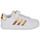 Obuća Djevojčica Niske tenisice Adidas Sportswear GRAND COURT 2.0 EL Bijela / Gold