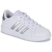 Obuća Djevojčica Niske tenisice Adidas Sportswear GRAND COURT 2.0 K Bijela / Srebrna