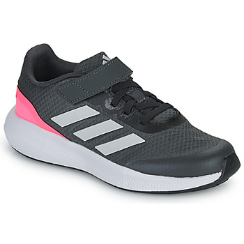 Obuća Djevojčica Running/Trail Adidas Sportswear RUNFALCON 3.0 EL K Siva / Ružičasta