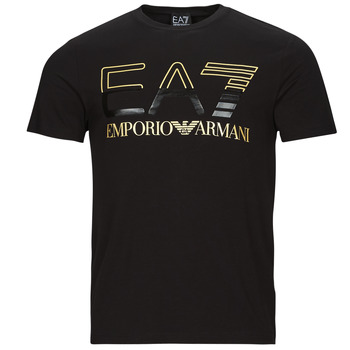 Odjeća Muškarci
 Majice kratkih rukava Emporio Armani EA7 3RPT07-PJLBZ Crna / Gold