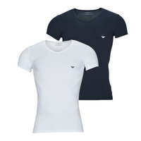 Odjeća Muškarci
 Majice kratkih rukava Emporio Armani V NECK T-SHIRT SLIM FIT PACK X2 Bijela