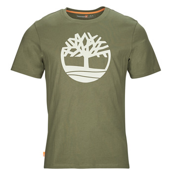 Odjeća Muškarci
 Majice kratkih rukava Timberland SS Kennebec River Tree Logo Tee Kaki