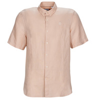 Odjeća Muškarci
 Košulje kratkih rukava Timberland SS Mill River Linen Shirt Slim Ružičasta