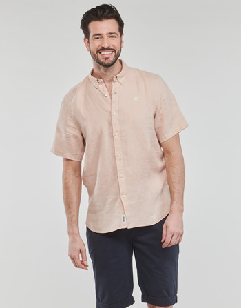 Timberland SS Mill River Linen Shirt Slim Ružičasta