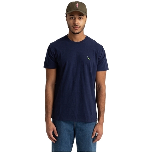 Odjeća Muškarci
 Majice / Polo majice Revolution 1302 KEE T-Shirt - Navy Melange Plava