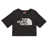 Odjeća Djevojčica Majice kratkih rukava The North Face Girls S/S Crop Easy Tee Crna