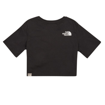 The North Face Girls S/S Crop Easy Tee Crna
