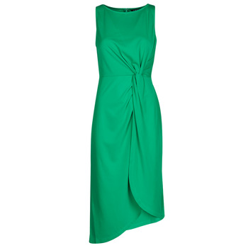 Odjeća Žene
 Kratke haljine Lauren Ralph Lauren JILFINA-SLEEVELESS-DAY DRESS Zelena