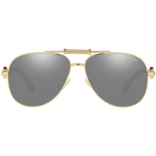 Satovi & nakit Sunčane naočale Versace Occhiali da Sole  VE2236 1002Z3 Polarizzati Gold