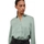Odjeća Žene
 Topovi i bluze Vila Shirt Ellette Satin L/S - Green/Milieu Zelena