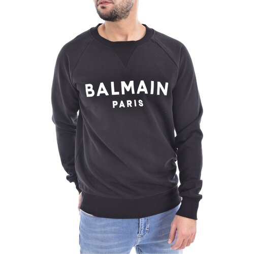 Odjeća Muškarci
 Sportske majice Balmain XH1JQ005 BB23 Crna