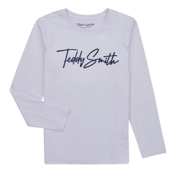 Odjeća Dječak
 Majice dugih rukava Teddy Smith T-EVAN ML JR Bijela