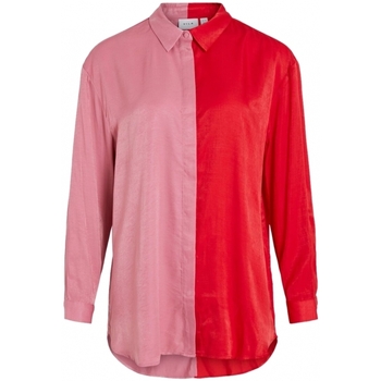 Odjeća Žene
 Topovi i bluze Vila Shirt Silla L/S - Flame Scarlet Crvena