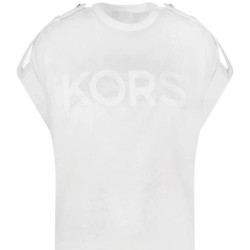 Odjeća Žene
 Majice / Polo majice MICHAEL Michael Kors MR350XK97J Bijela