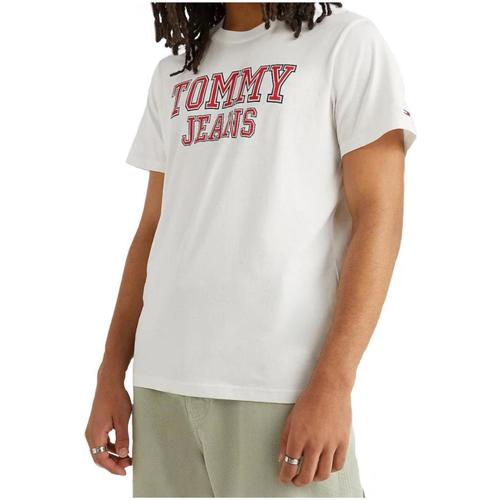 Odjeća Muškarci
 Majice kratkih rukava Tommy Hilfiger  Bijela