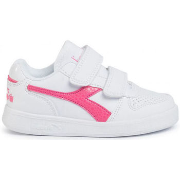 Obuća Djeca Modne tenisice Diadora 101.175783 01 C2322 White/Hot pink Ružičasta