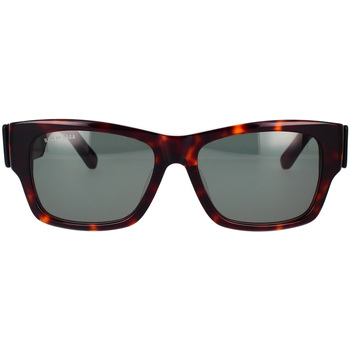 Satovi & nakit Sunčane naočale Balenciaga Occhiali da Sole  Max Square BB0262SA 002 Smeđa