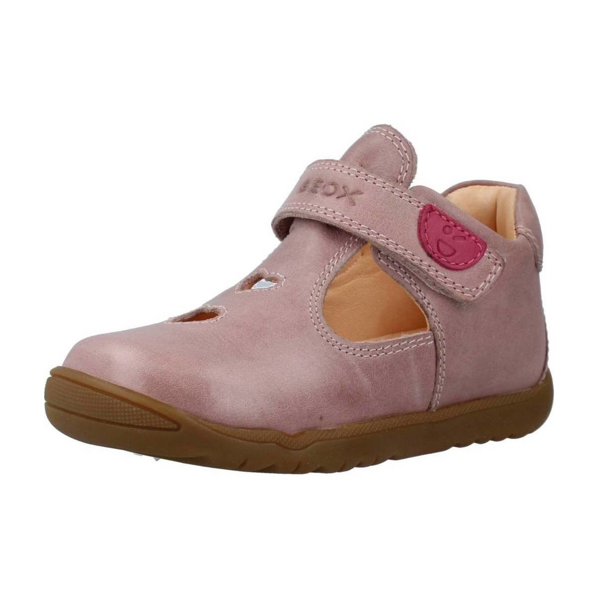 Obuća Djevojčica Derby cipele & Oksfordice Geox B MACCHIA GIRL Ružičasta