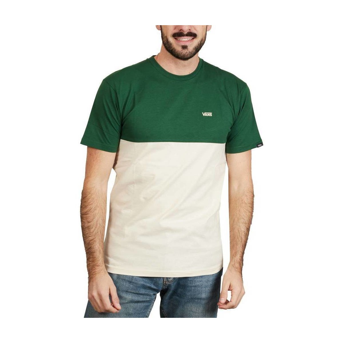 Odjeća Muškarci
 Košulje kratkih rukava Vans COLORBLOCK TEE Zelena