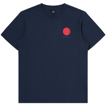 Odjeća Muškarci
 Majice / Polo majice Edwin Japanese Sun T-Shirt - Navy Blazer Plava