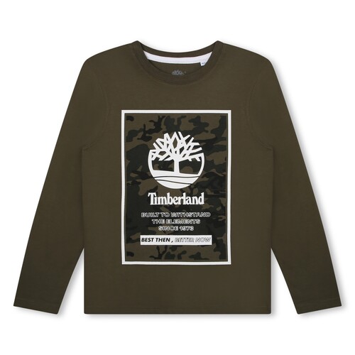 Odjeća Dječak
 Majice dugih rukava Timberland T25U27-655-J Kaki
