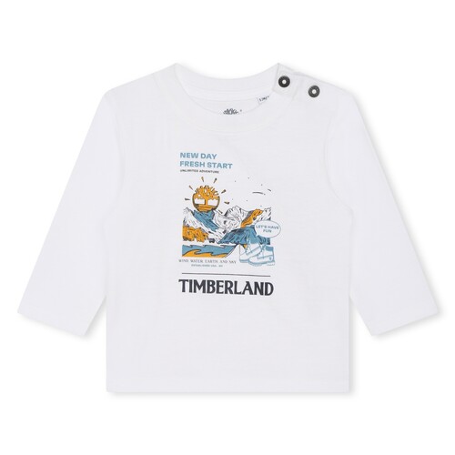 Odjeća Dječak
 Majice kratkih rukava Timberland T60005-10P-C Bijela