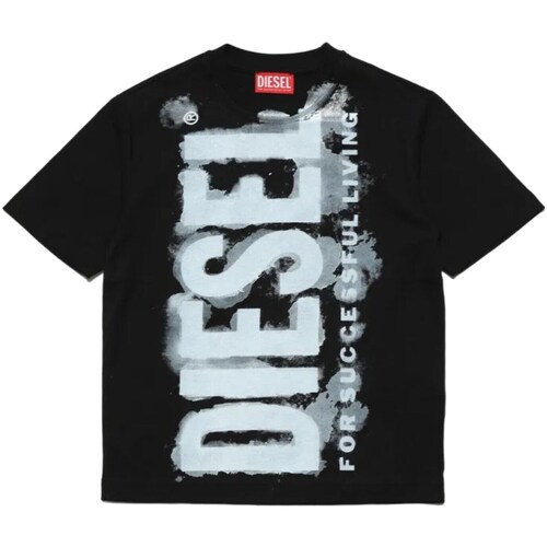 Odjeća Dječak
 Majice kratkih rukava Diesel J01131-KYAR1 Crna