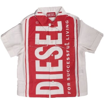 Odjeća Dječak
 Majice kratkih rukava Diesel J01137 Bijela