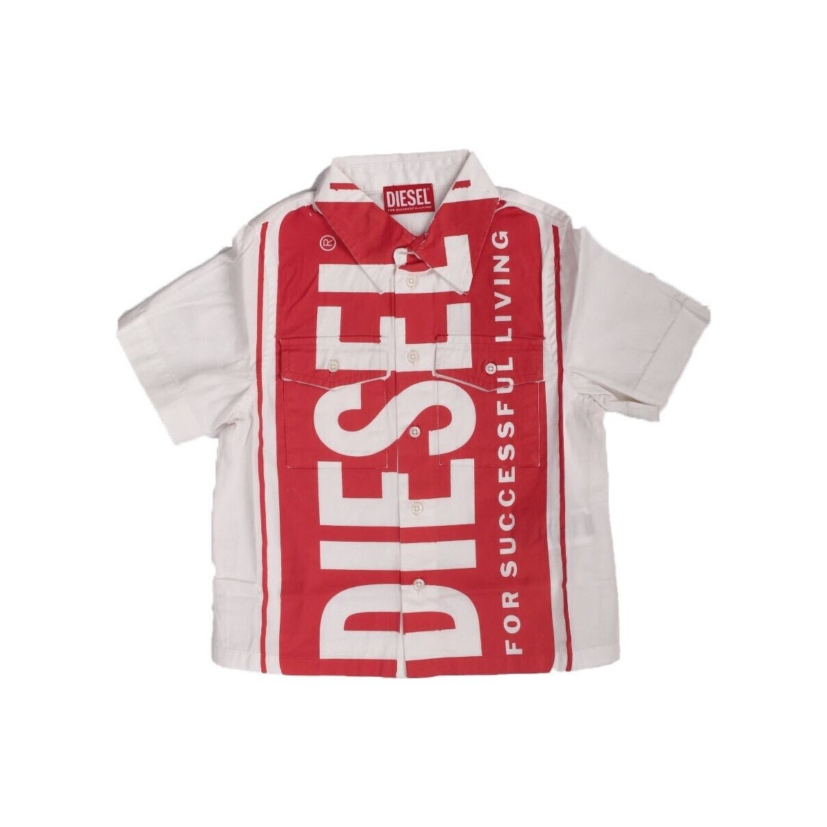Odjeća Dječak
 Majice kratkih rukava Diesel J01137 Bijela