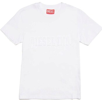 Odjeća Dječak
 Majice kratkih rukava Diesel J01124-KYAR1 Bijela
