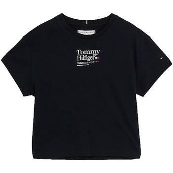 Odjeća Djevojčica Majice kratkih rukava Tommy Hilfiger  Plava