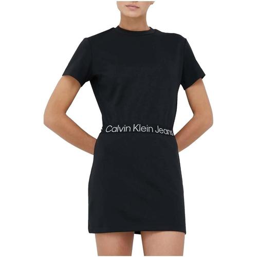 Odjeća Žene
 Haljine Calvin Klein Jeans  Crna